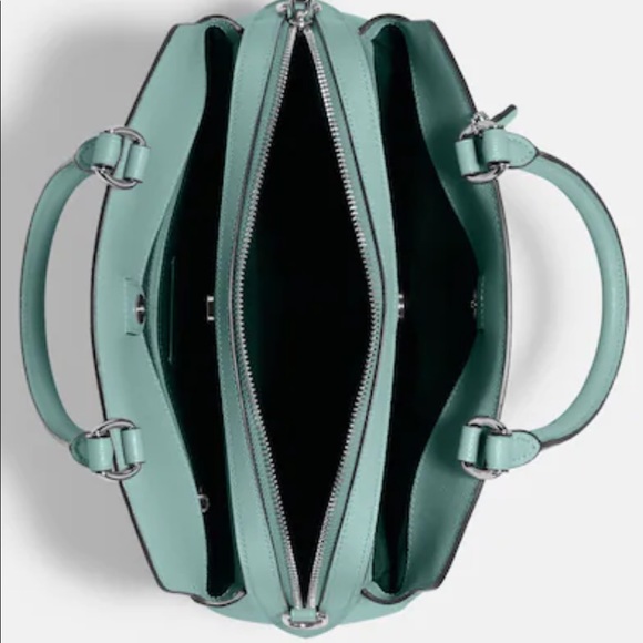 Silver/Light Teal Lillie Coach bag - Gorgeous NWT 🤩 - Can be worn as Crossbody - Picture 2 of 7